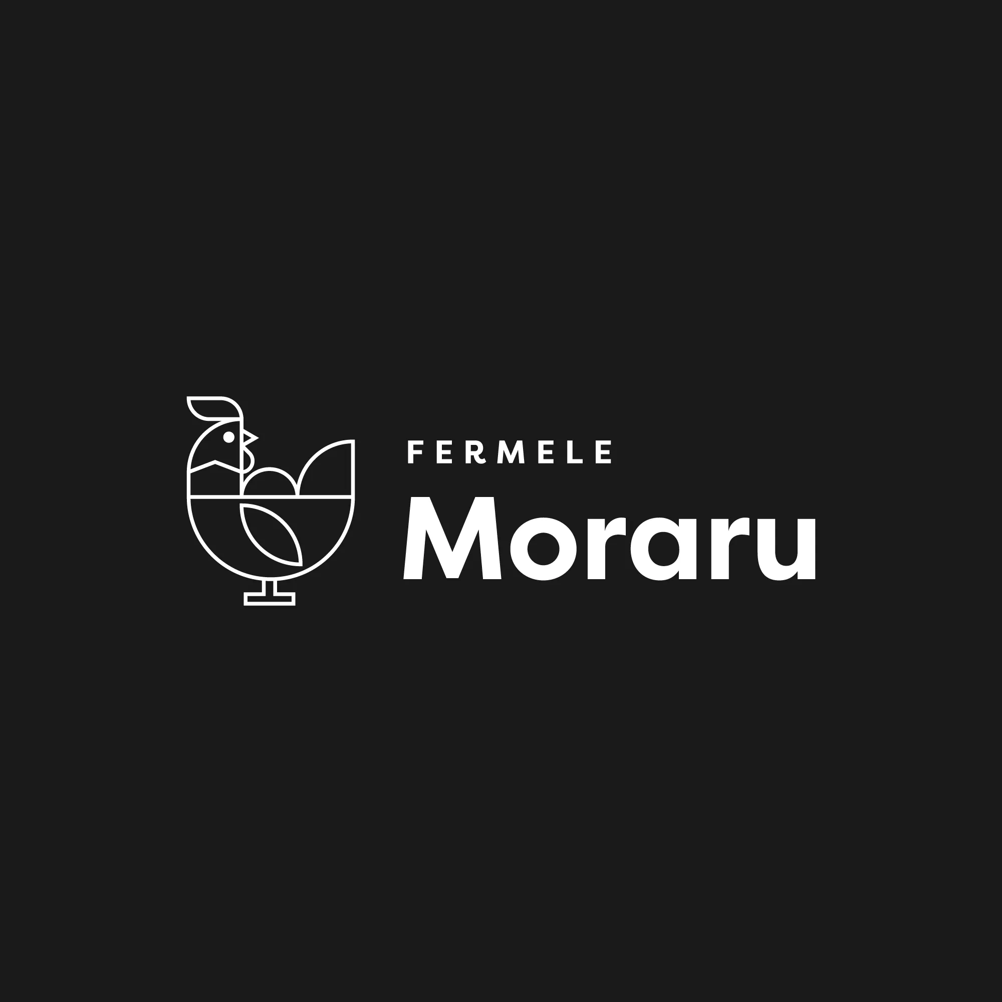 Fermele Moraru black and white logo