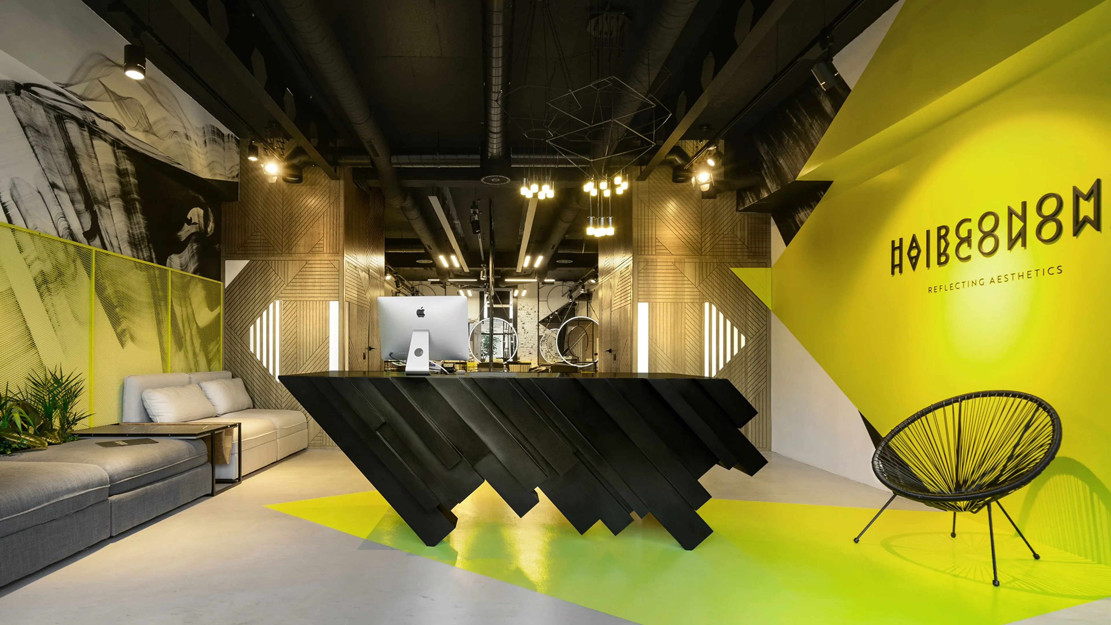 Branding Hairgonomy - Reflecting Aesthetics