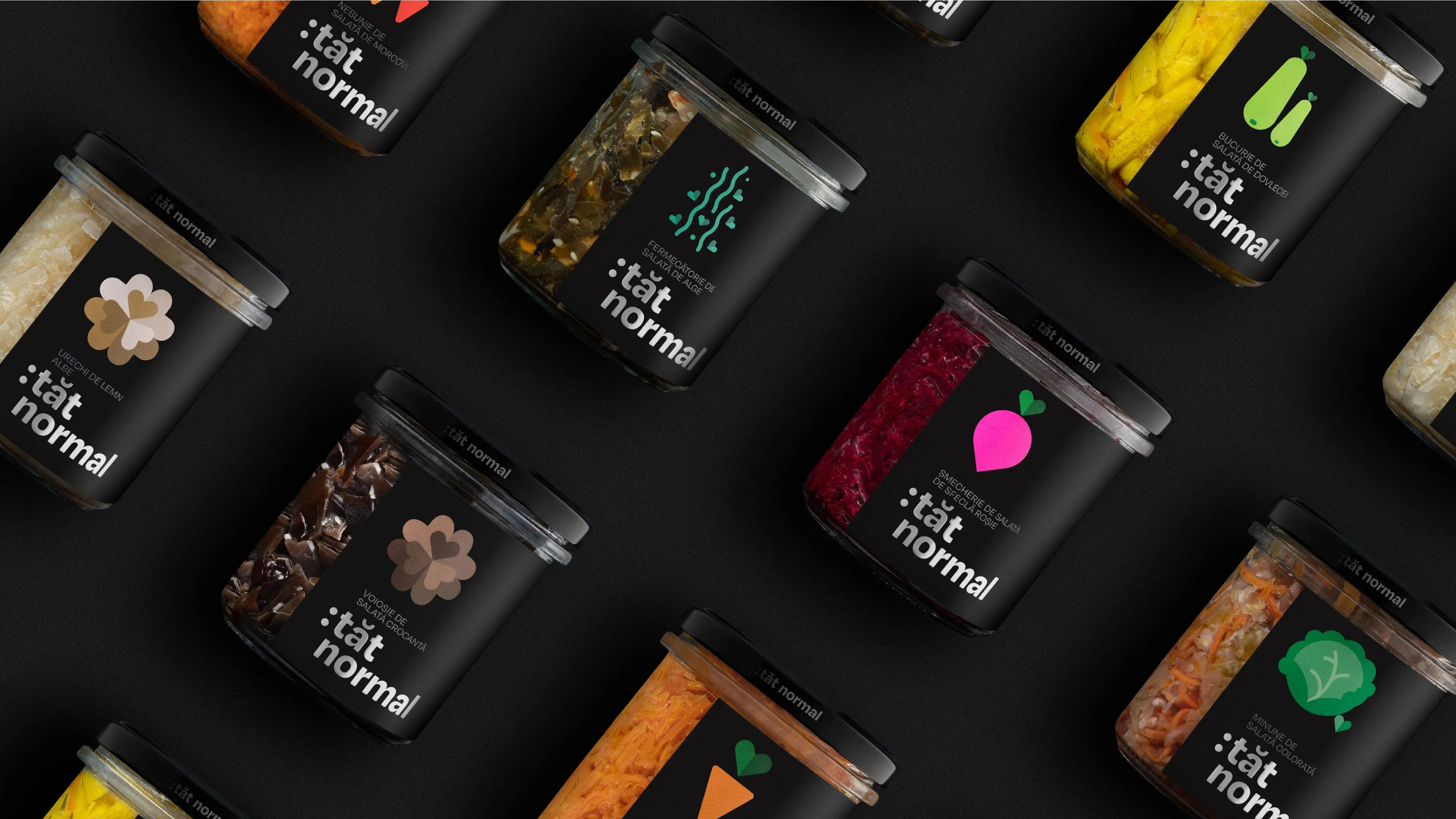 Tat Normal - branding and new packaging design