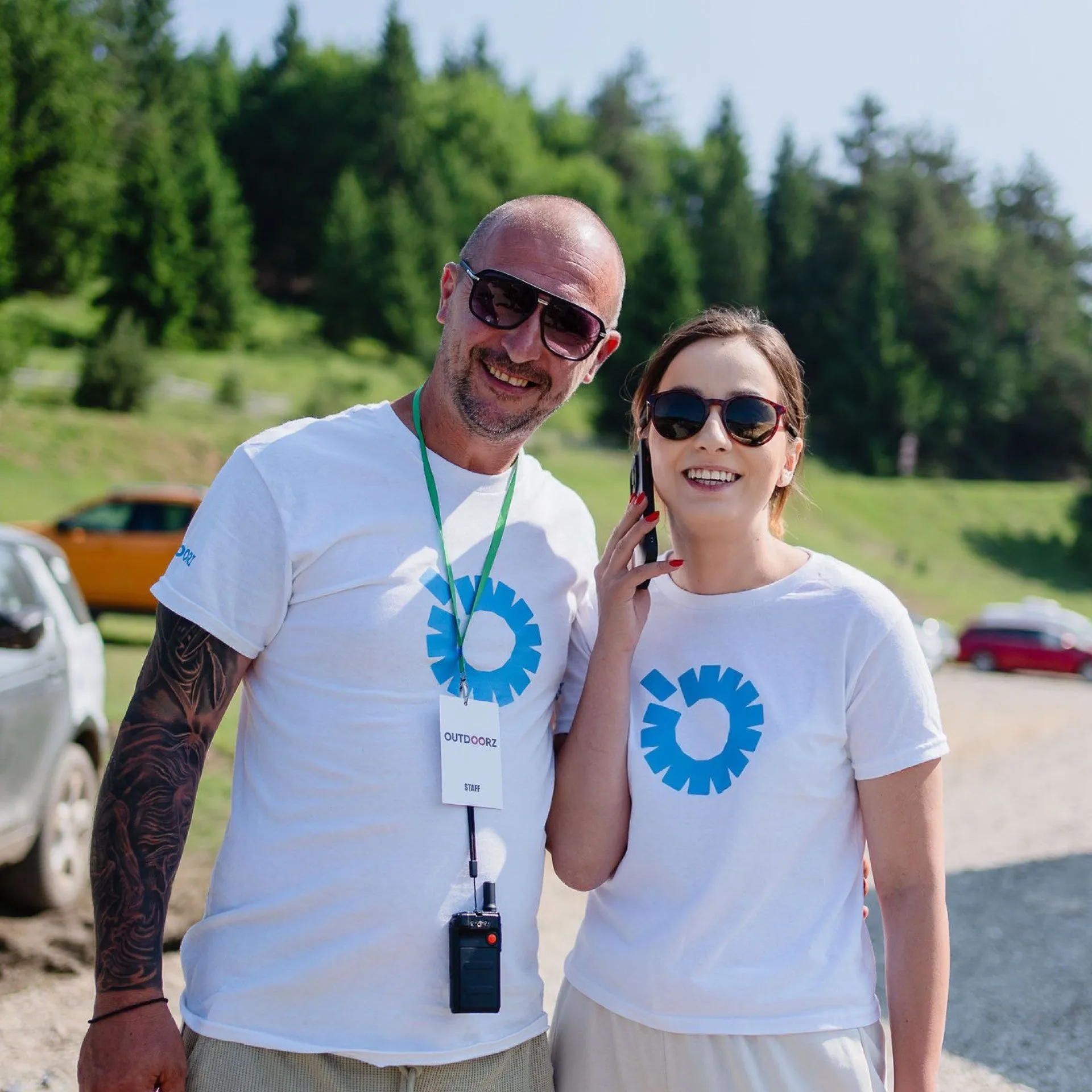 Outdoorz branded t-shirts