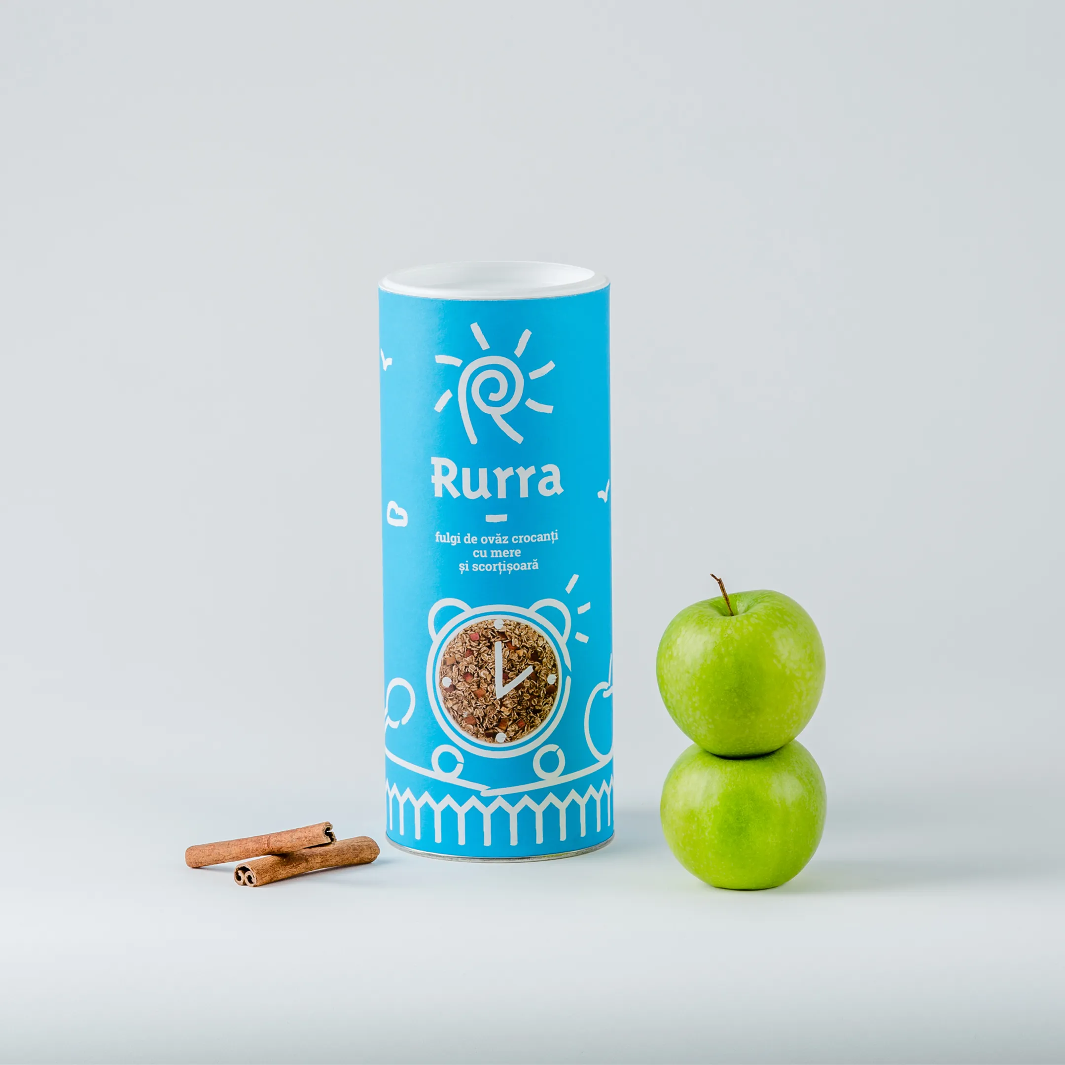 rurra with apples packaging ski