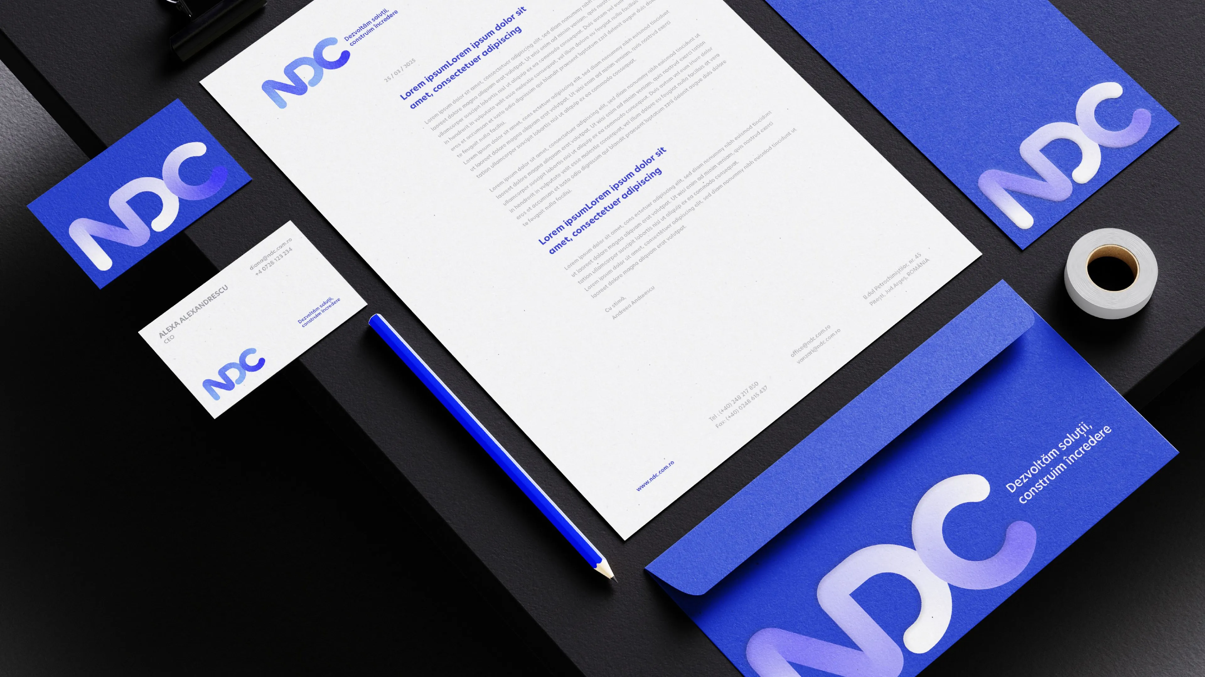 NDC business statinery