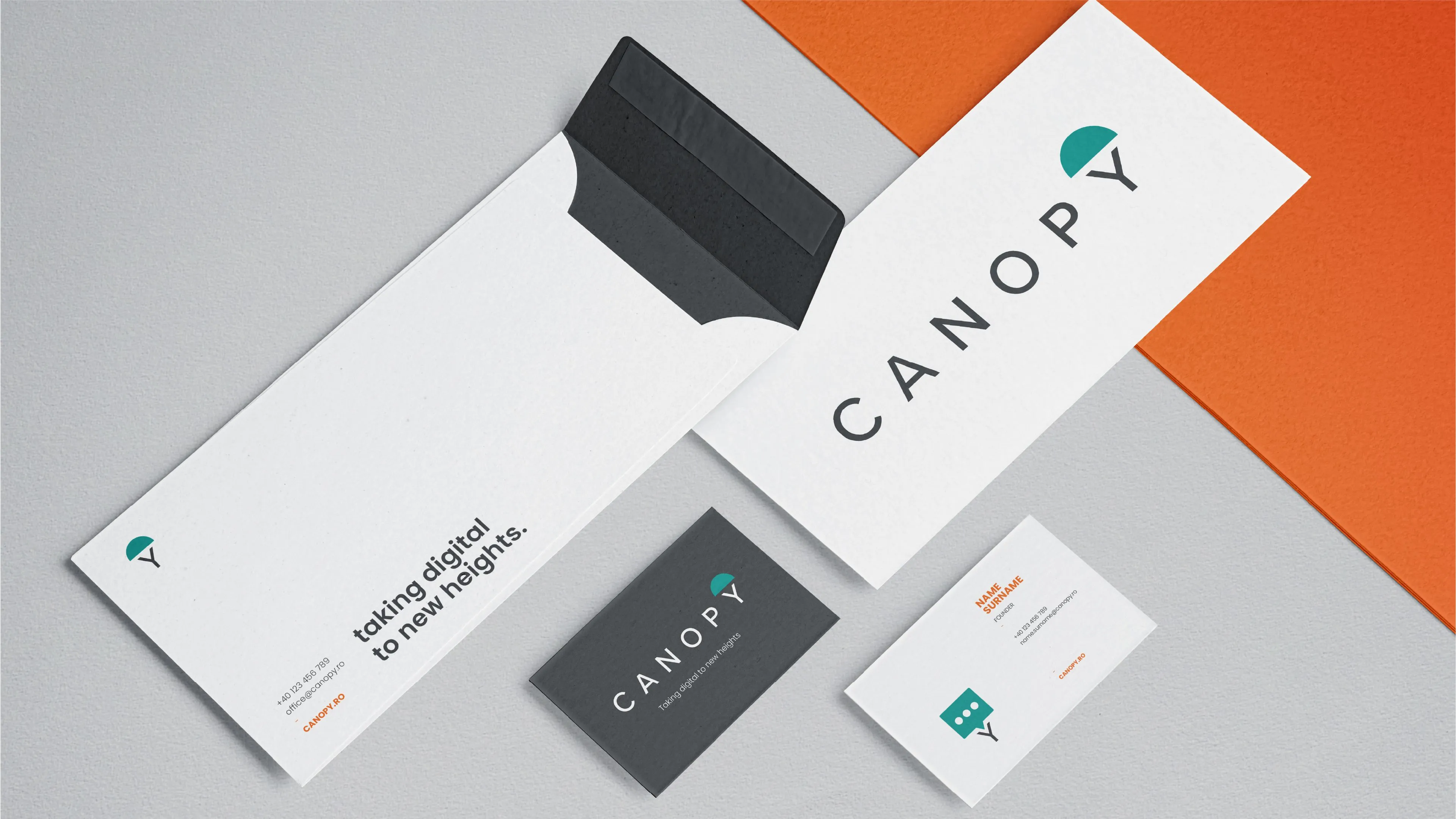canopy business stationery