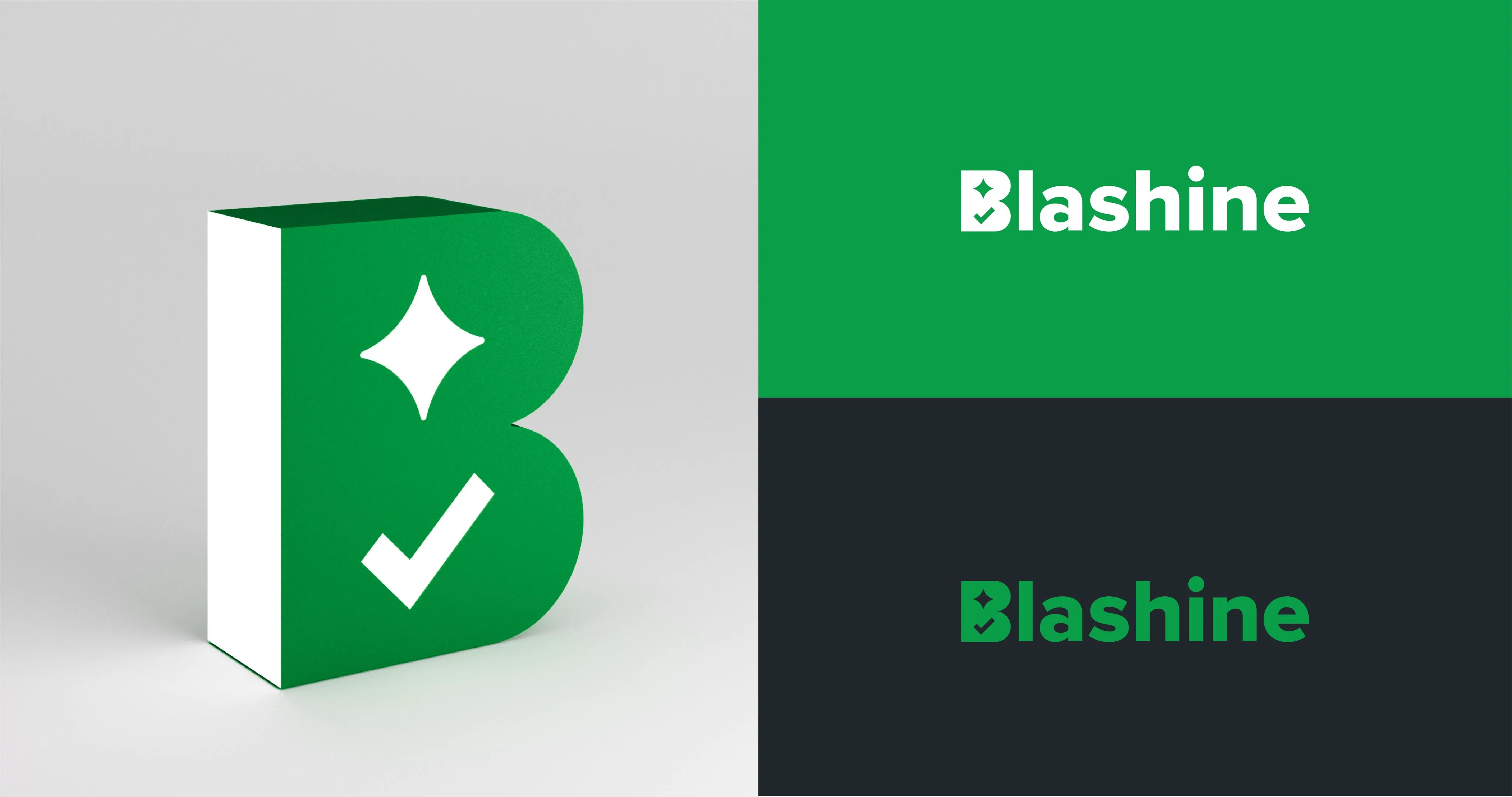 positive and negative logo, 3d symbol