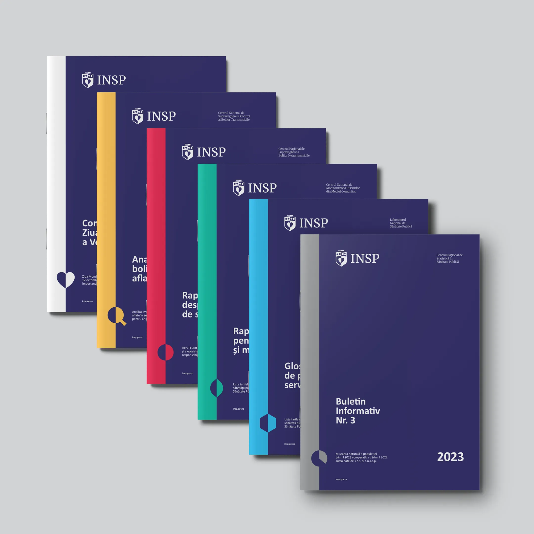 insp raport editorial design