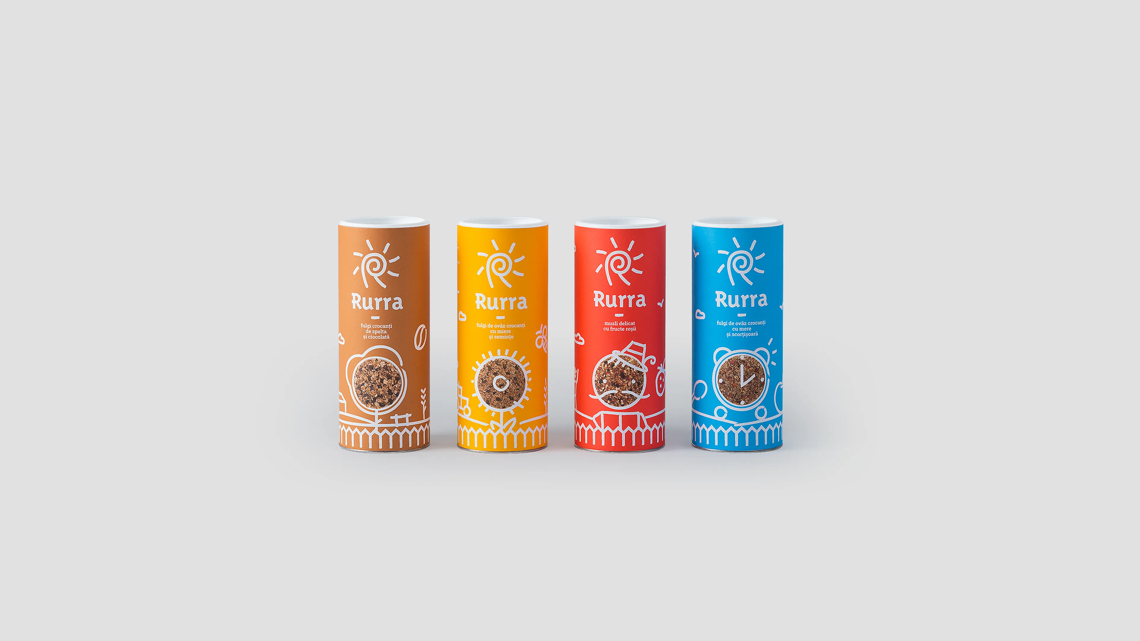 rurra muesli packaging and branding